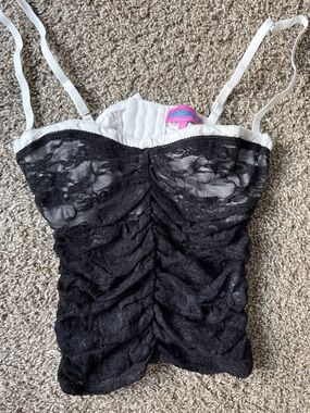 Edikted Lace corset top